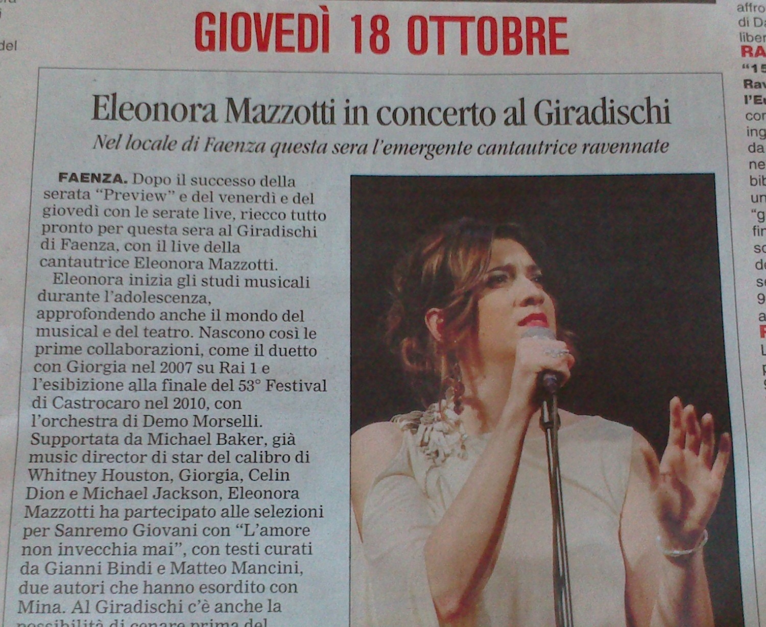 Corriere di Romagna 18-10-2012